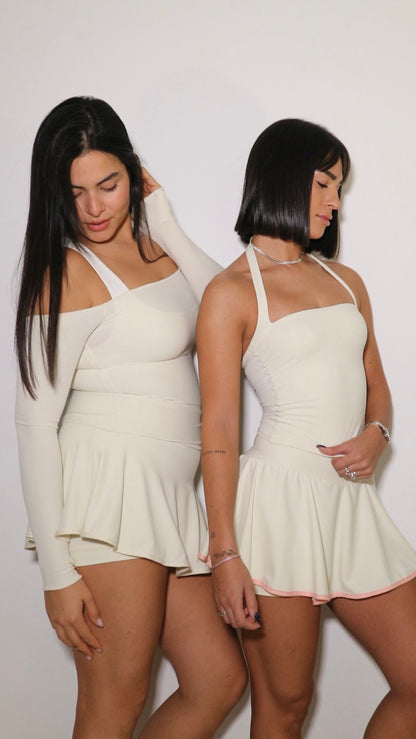 Padel Skirt - Vanilla