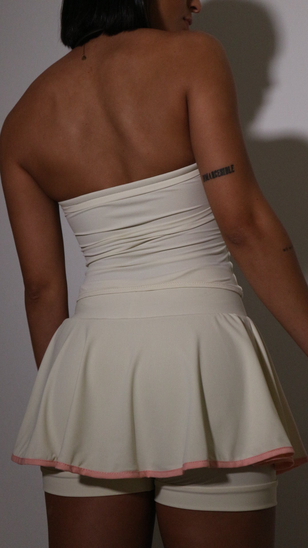 Padel Skirt - Vanilla